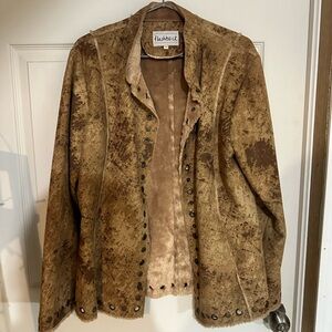 Womens Flashback Faux Fur Jacket Size Small